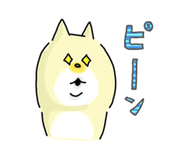 He is like a dog. sticker #8129584