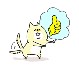 He is like a dog. sticker #8129587