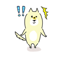 He is like a dog. sticker #8129593