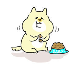 He is like a dog. sticker #8129596