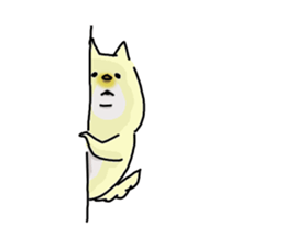 He is like a dog. sticker #8129597