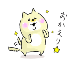 He is like a dog. sticker #8129600