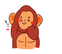 Gorilla's sticker sticker #8129645