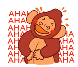 Gorilla's sticker sticker #8129646