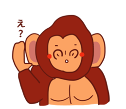Gorilla's sticker sticker #8129656