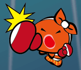 Clownfish-sea life sticker #8129832