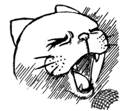 cat'sman for variety 4 sticker #8129907