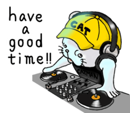 cat'sman for variety 4 sticker #8129922