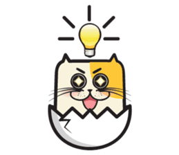 TAMAGO NYAN sticker #8130383