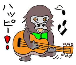 Gorilla James Family sticker #8130780
