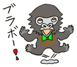 Gorilla James Family sticker #8130785