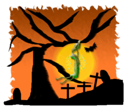 Halloween(twinkle monster5 Mr.Tanaka sticker #8131333