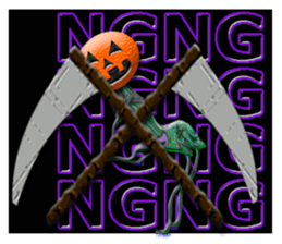 Halloween(twinkle monster5 Mr.Tanaka sticker #8131348