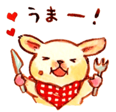 White goat and friends part2 sticker #8131452