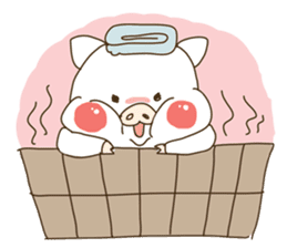 hello ! i am super cute pig dodoni sticker #8131524
