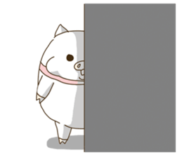 hello ! i am super cute pig dodoni sticker #8131527