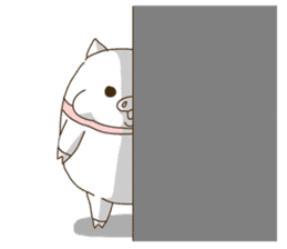 hello ! i am super cute pig dodoni sticker #8131527