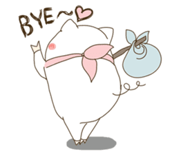 hello ! i am super cute pig dodoni sticker #8131533
