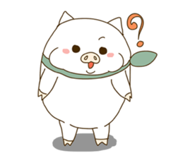hello ! i am super cute pig dodoni sticker #8131552