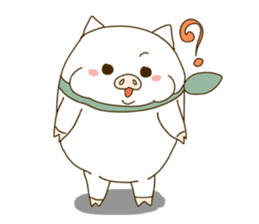 hello ! i am super cute pig dodoni sticker #8131552