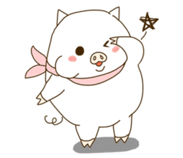 hello ! i am super cute pig dodoni sticker #8131554