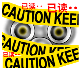 The fairy of rabbit settle in baldness. sticker #8131743