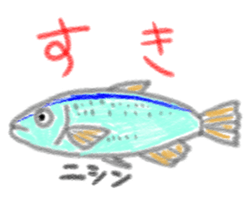 Various fish sticker #8132578