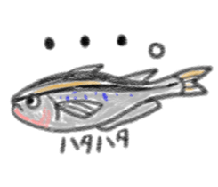 Various fish sticker #8132589