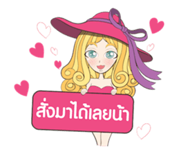 Barbieswink Girl sticker #8132614