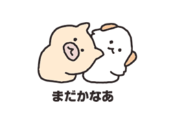 Ten thousand stamp(The title is a dog.) sticker #8132733