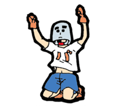 THE bucket man sticker #8132780