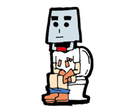 THE bucket man sticker #8132782