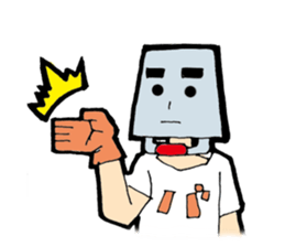 THE bucket man sticker #8132793