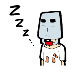 THE bucket man sticker #8132796