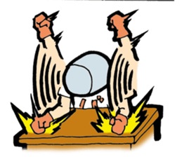 THE bucket man sticker #8132799