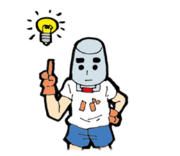 THE bucket man sticker #8132802