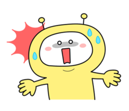 I am alien ! sticker #8132871