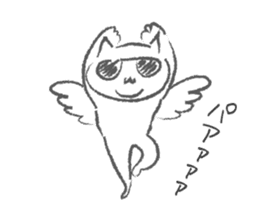 DISCO CAT sticker #8132890