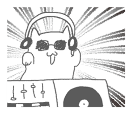 DISCO CAT sticker #8132891