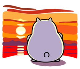 Whim life of chubby bear sticker #8133495