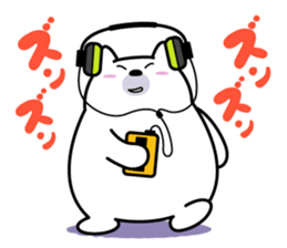 Whim life of chubby bear sticker #8133502