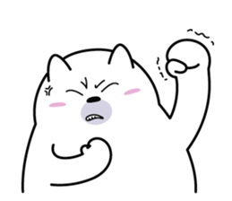 Whim life of chubby bear sticker #8133506