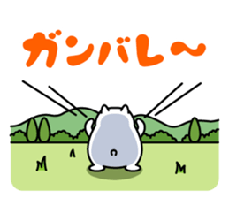 Whim life of chubby bear sticker #8133510