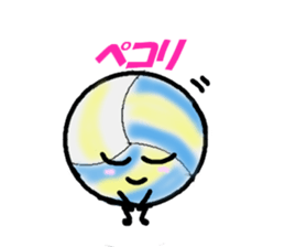 Mr.volley ball sticker #8133689