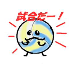 Mr.volley ball sticker #8133693