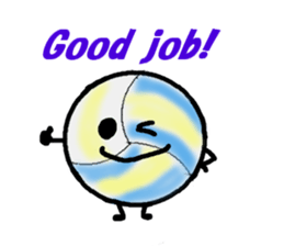 Mr.volley ball sticker #8133694