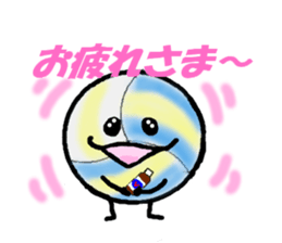 Mr.volley ball sticker #8133696
