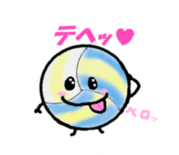 Mr.volley ball sticker #8133700