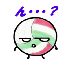Mr.volley ball sticker #8133709