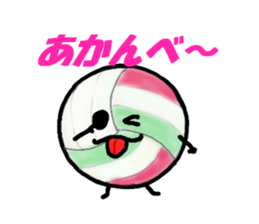 Mr.volley ball sticker #8133710